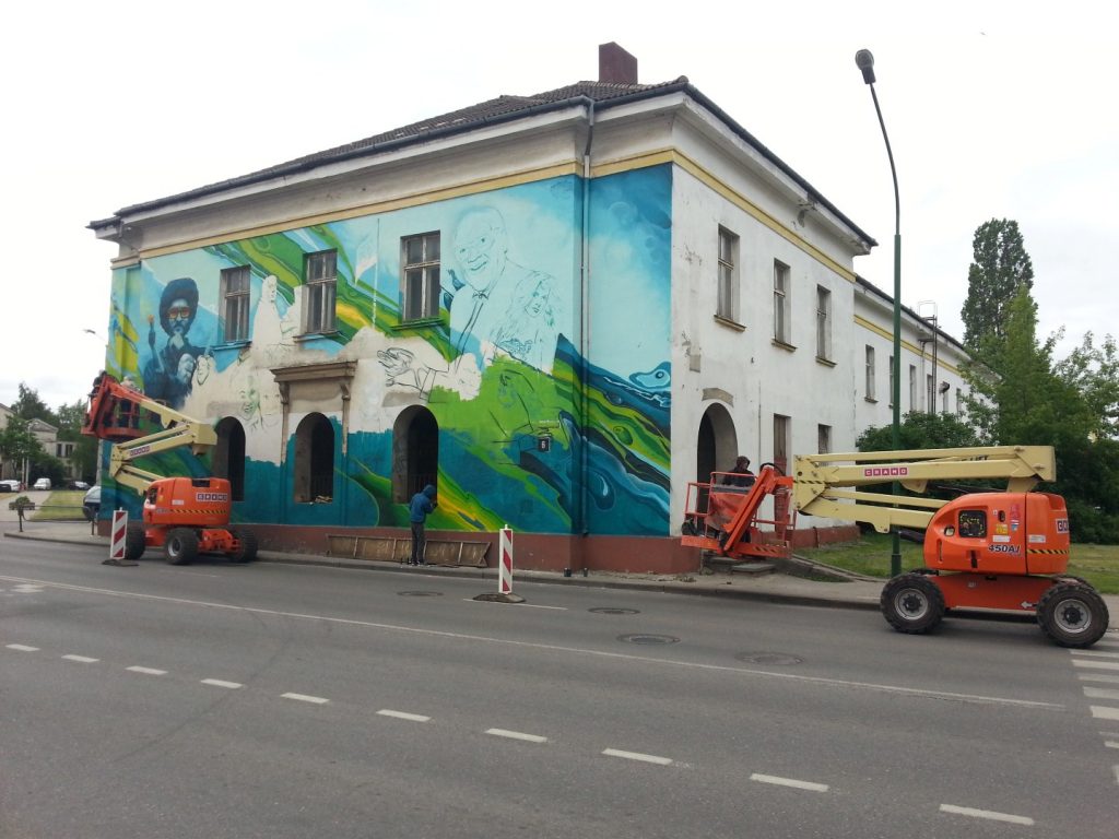 Klaipedos Pilies Dziazo festivalis grafiti 2